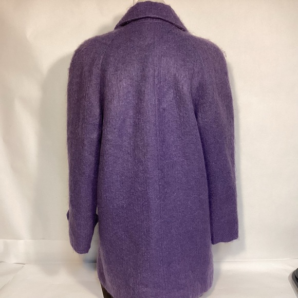 Appleseed’s womens mohair wool coat siz 10 petite vintage USA - Picture 3 of 9
